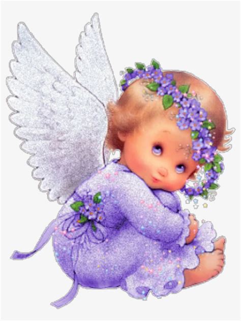 Ftestickers Baby Girl Angel Clipart Cute Guardian Angel Shot Glass Transparent Png 1024x1024