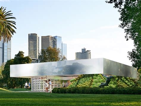 Mpavilion By Rem Koolhaas And Oma Completed In Melbourne