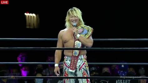 NJPW Resurgence Tanahashi NUEVO Campeón de los Estados Unidos de IWGP