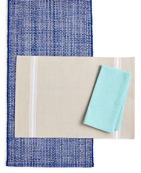 Martha Stewart Collection Closeout Table Linen Collection Created For