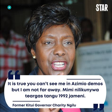 Thestarkenya On Twitter Former Kitui Governor Charity Ngilu Has Broken Her Silence Since The