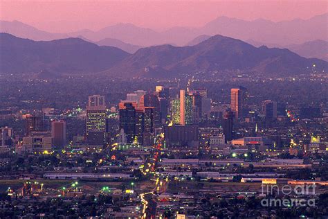 Skyline Of Downtown Phoenix Arizona Photograph By Wernher Krutein Pixels