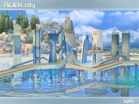 Alien City By Soloriya At Tsr Sims 4 Updates