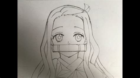 Nezuko Kamado Drawing Learn It In 5 Minutes Easy And Step By Step