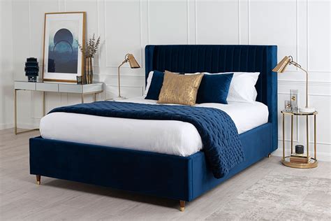 And since we are designing a vintage bedroom, that's. Baxter Storage Bed Royal Blue in 2020 | Royal blue ...