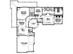 The plans show window and door locations, room sizes, cabinets and fixtures. Best Of L Shaped Ranch House Plans - New Home Plans Design