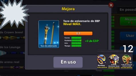 Once you complete the task you can start over for free to get more cue pieces and upgrade them to the max level. Taco de aniversario de 8 ball pool level max ️😘😎 - YouTube