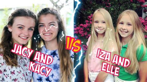 jacy and kacy vs iza and elle l battle musers l musical ly compilation youtube music celebrities