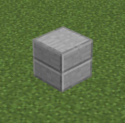 Cobblestone is the most common type of stone, which you can find fairly easily and with early game equipment. How to make smooth stone slabs in minecraft ...