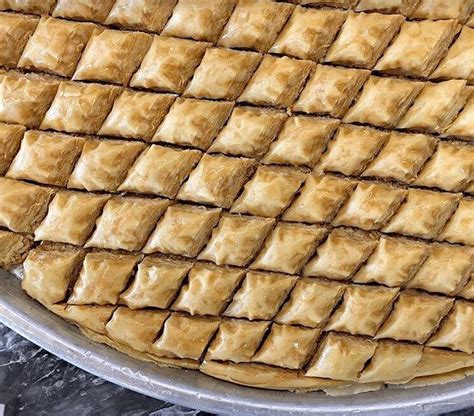 Baklava Is A Traditional And Rich Greek Dessert Made With Layers Of