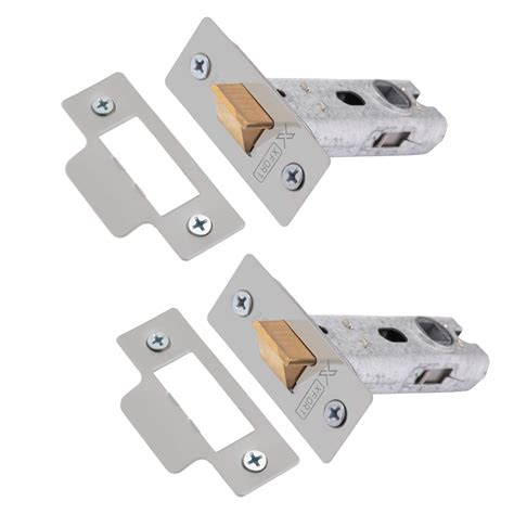 Buy Xfort® 2 Pack 75mm Satin Chrome Tubular Latch Ce Approved And Fire