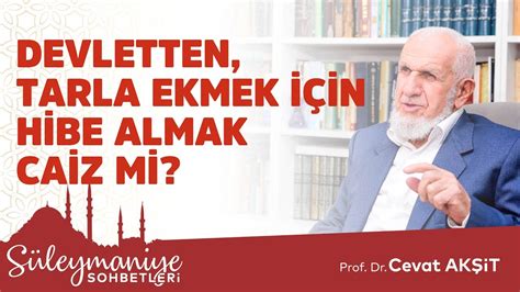 Devletten Tarla Ekmek N H Be Almak Ca Z M D R Prof Dr Cevat