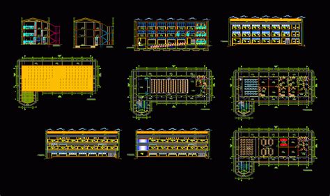 Administrative Hall Dwg Block For Autocad Designs Cad