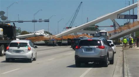 Florida Pedestrian Bridge Collapses 5 Days After Its