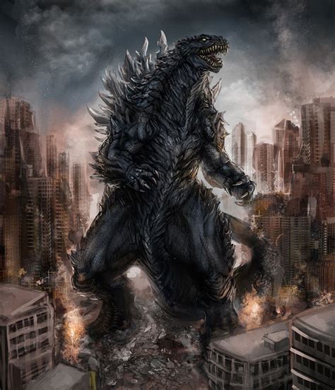 This Might Be My Favorite Design Of Godzilla Ever Art By Diovega On