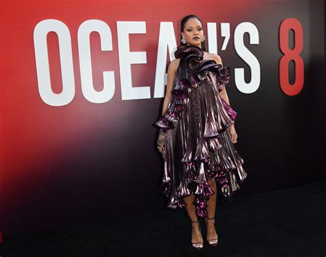 Rihannas Ocean 8 Premiere Dress Popsugar Fashion Uk Photo 4