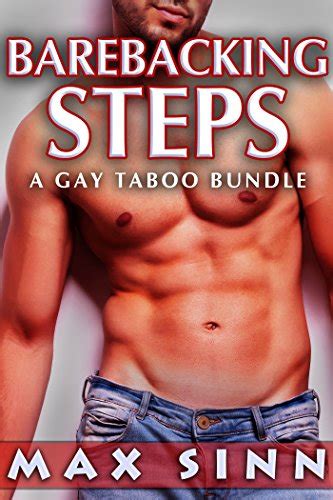 barebacking steps taboo gay first time romance 3 story bundle ebook max sinn uk