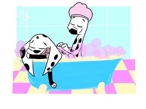 Bath Time By Seisai1751 On Deviantart 101 Dalmatians Cartoon 101