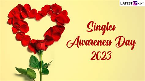Happy Singles Awareness Day 2023 Images And Hd Wallpapers For Free