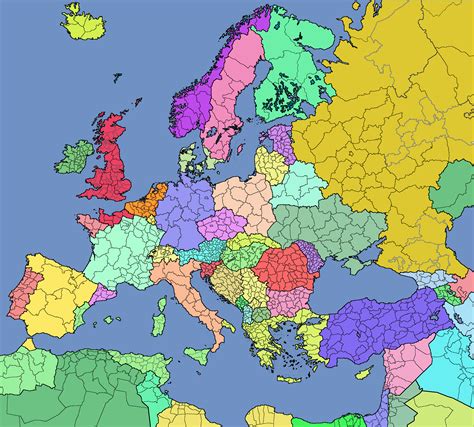 Map Of Europe In My Alternate History Setting Imaginarymaps Images