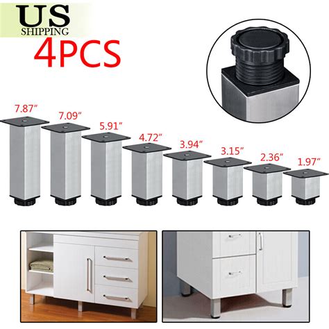 Maybe you would like to learn more about one of these? 4x Stainless Steel Square Plinth Leg Feet Cabinet Kitchen ...