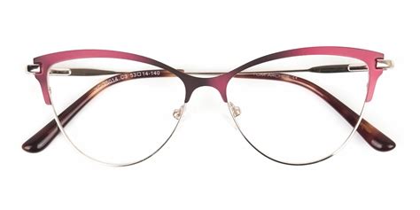 Red Cat Eye Glasses Frames Disley 3 Specscart® Uk