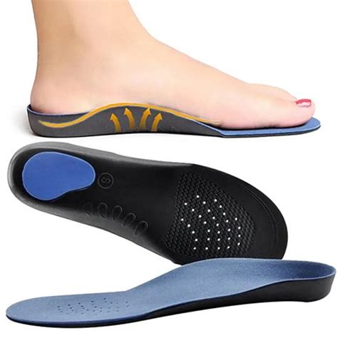 Men Women Flat Feet Orthotic Arch Support Cushion Pad Insoles