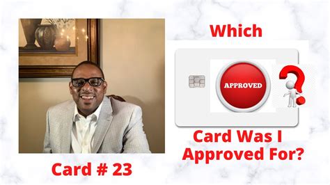Our new credit card servicing app is free to download and is available from the ios and android app stores. Credit Card #23 - Which Credit Card Was I Just Approved For? - YouTube