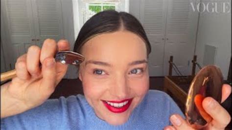 Watch Miranda Kerrs Date Night Beauty Routine My Beauty Tips Vogue India