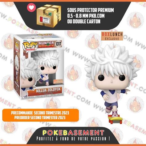 Funko Pop Hunter X Hunter 1317 Killua Zoldyck With Skateboard