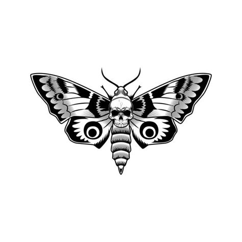 25 Simple Death Moth Tattoo Lilliasfaizan