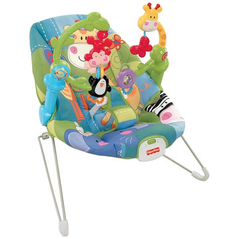Fisher Price Discover And N Grow Jungle Bouncer Activity Chair Seat New