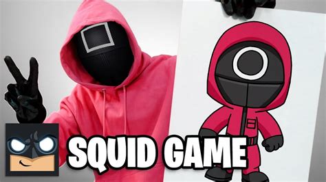 How To Draw Squid Game Worker Guard