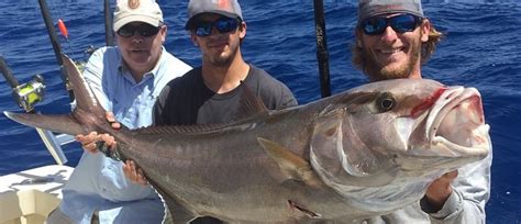 Amberjack Fishing Miami Double Threat Charters