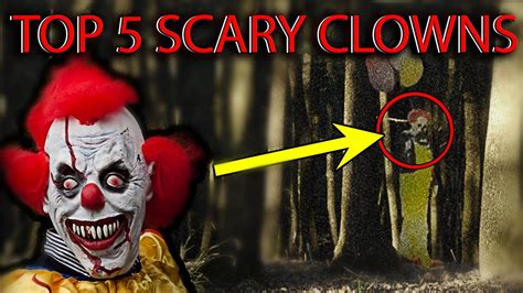 Top 5 Scariest Clown Sightings Caught On Camera Clown Attacks Youtube