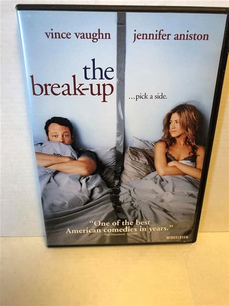 The Break Up Dvd 2006 Widescreen Edition Vince Vaughn Jennifer
