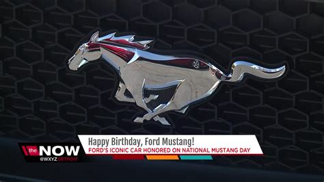 Today Is The Birthday Of The Ford Mustang