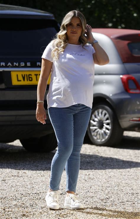 Pregnant Georgia Kousoulou At A Photoshoot In Essex 04272021 Hawtcelebs