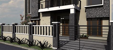 Contoh kumpulan gambar pagar rumah minimalis modern 2019 terbaru dengan desain warna menarik, kumpulan desain rumah modern minimalis sajian. 33 Trend Terbaru Pagar Rumah Minimalis 2021 Terbaru