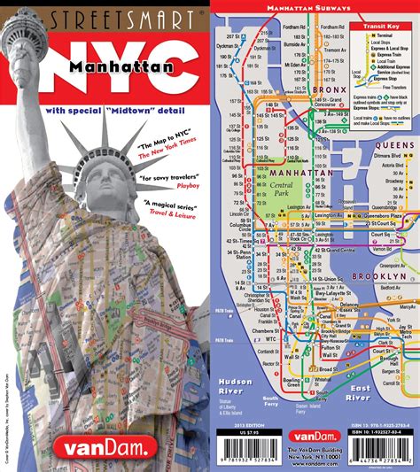 Soft1you Manhattan New York City Tourist Map