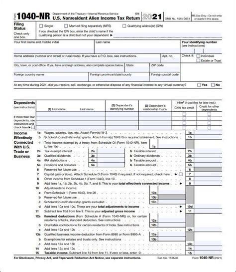 1040 Vs 1040nr Vs 1040nr Ez Which Form To File 2023