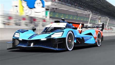 Alpine Lm Hypercar A Lmdh Test Drive Assetto Corsa Youtube