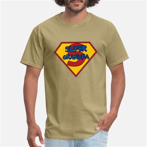 Shop Super Grandad T Shirts Online Spreadshirt