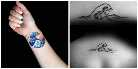 Tatuajes De Olas Las Orientaciones Contemporáneas Para Los Tatuajes De
