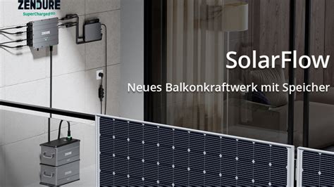 Balkonkraftwerk Speicher von Zendure SolarFlow zum Prime Day günstiger