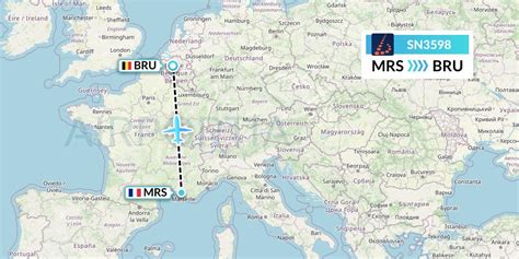 Sn3598 Flight Status Brussels Airlines Marseille To Brussels Dat3598