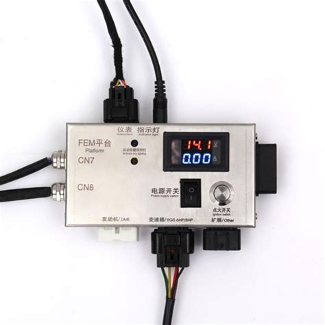 With mine, i use a. BMW FEM /BDC BMW F20 F30 F35 X5 X6 I3 test platform without Gearbox