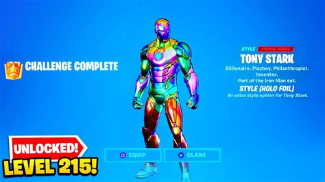 So having the opportunity to paint this level 100 battlepass iron man suit was so serendipitous. UNLOCKING HOLO IRON MAN IN FORTNITE! (Fortnite Holo Foil ...