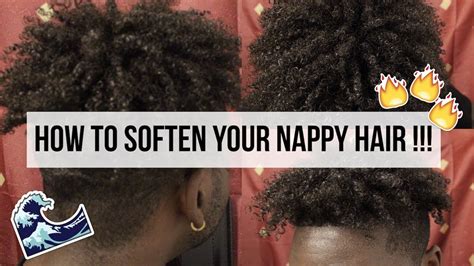 How To Soften Your Nappy Hair Deep Condition Tutorial Youtube