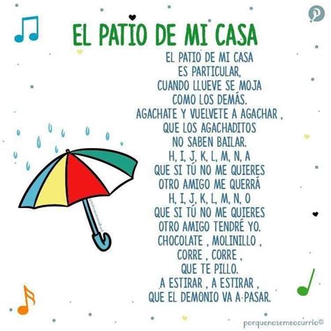 Pin De Adriana En Primer Ciclo Letras De Canciones Infantiles